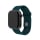 Pasek do smartwatchy FIXED Silicone Strap Set do Apple Watch 40/41/42 mm dark green